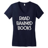 read banned books Women's V-Neck T-Shirt