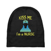 kiss a nurse Baby Beanies