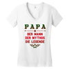 vater   die legende Women's V-Neck T-Shirt
