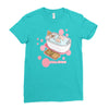 clean eating Ladies Fitted T-Shirt