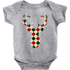 christmas deer Baby Bodysuit