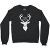 Deer With Diamond Crewneck Sweatshirt