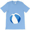 Blue Beachball Baby Boy T-Shirt