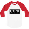 reflections on pi 3/4 Sleeve Shirt