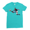 lionel messi 3 Ladies Fitted T-Shirt