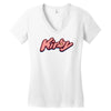 kirby Women's V-Neck T-Shirt