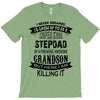 Super Cool Stepdad Of A Freaking Awesome Grandson T-Shirt