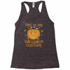this is my halloween costume Racerback Tank