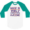 made in 1967 50 years of being awesome 3/4 Sleeve Shirt