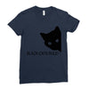 black cats rule Ladies Fitted T-Shirt