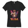 miss 'murica Women's V-Neck T-Shirt