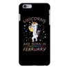 Unicorns are born in February iPhone 6/6s Plus Case