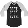 best papa ever 3/4 Sleeve Shirt