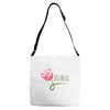 floral Adjustable Strap Totes