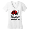 coffee lover Women's V-Neck T-Shirt