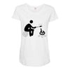 cook marshmallow Maternity Scoop Neck T-shirt