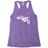 detroit smoking gun Racerback Tank