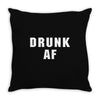 drunk af Throw Pillow