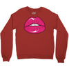 lips shiny Crewneck Sweatshirt