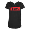 the a team 2 Maternity Scoop Neck T-shirt