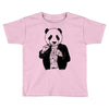 gangster panda Toddler T-shirt