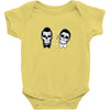 SKULL ON TWO FACE Baby Onesie