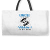 Uncle is my Name Fishing Is My Game Weekender Totes