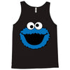 Cookie Monster Face Tank Top