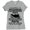 motorrad papa Ladies Fitted T-Shirt