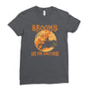 brooms are for amateurs 2 Ladies Fitted T-Shirt