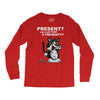 anxious cat Long Sleeve Shirts