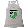 pregasaurus rex Racerback Tank
