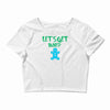 lets get baked Crop Top