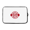 made in usa Laptop sleeve