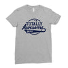 Totally Awesome Brother Ladies Fitted T-Shirt