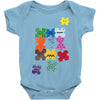 puzzled Baby Onesie