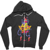 vegetron Zipper Hoodie