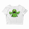 toxic monster 2 Crop Top
