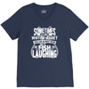 you can almost hear the fish laughing! V-Neck Tee