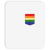 LGBT Pocket Rainbow Colors Mousepad