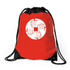dj remix funny mens Drawstring Bags