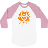 biohazard splat 3/4 Sleeve Shirt
