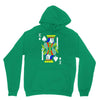 party king design funny humor cool graph baseball Unisex Hoodie