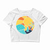 beach vibes Crop Top