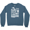 shaving says a lot about a man like Crewneck Sweatshirt