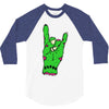 zombie metal 3/4 Sleeve Shirt