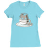 perk up Ladies Fitted T-Shirt