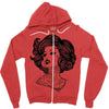 fashion girl Zipper Hoodie