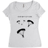 I Do Not Want To Go To School Women's Triblend Scoop T-shirt