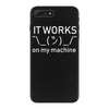 it works my machine iPhone 7 Plus Case